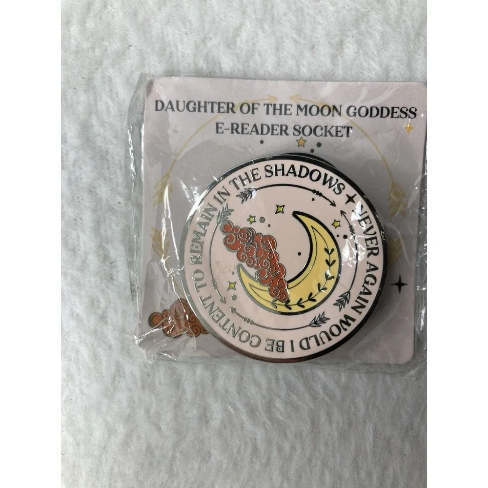 The Bookish‎ Box Daughter of the Moon Goddess E-Reader Socket Pink Celestial Pop